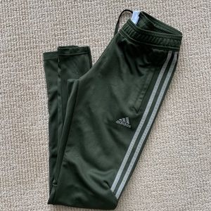 Adidas joggers olive green climacool XS